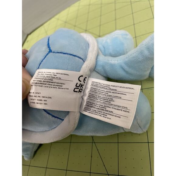 Nintendo Pokemon 8" Stuffed Plush All Blue Squirtle Anime Cartoon Toy Jazwares - Picture 8 of 10